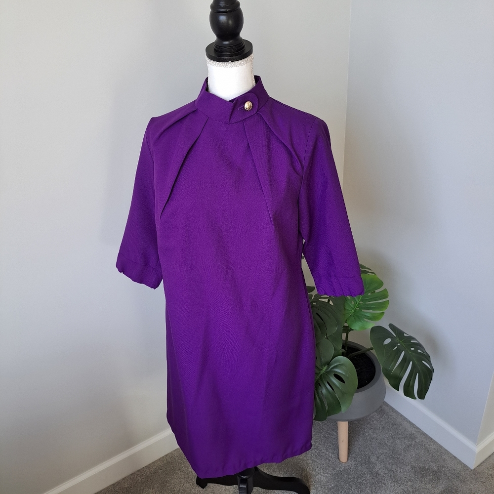 Gorgeous purple Dioni dress, NWT.  Hits 1" above knee and I’m 5'6.